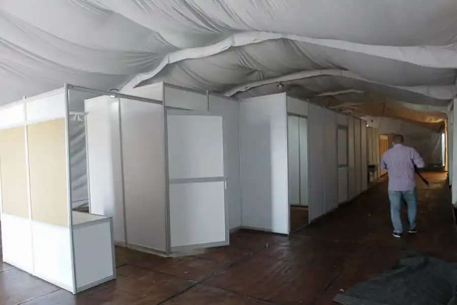 La próxima semana habilitarán el hospital modular de Banda de Río Salí