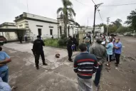 Se opusieron al aislamiento de obreros en un hospital del sur