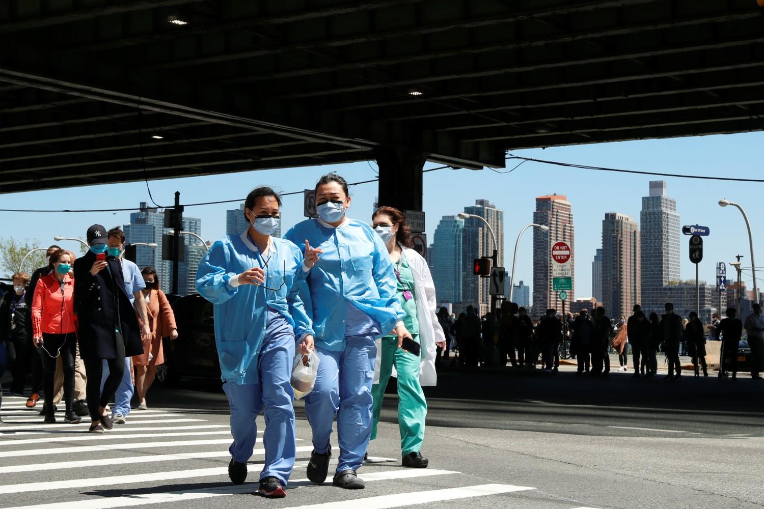 NUEVA YORK. Es el estado más complicado por la pandemia.