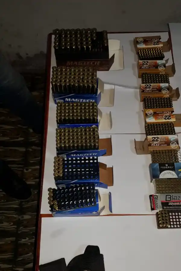 Padre e hijo quedaron detenidos tras el secuestro de diferentes armas en su vivienda