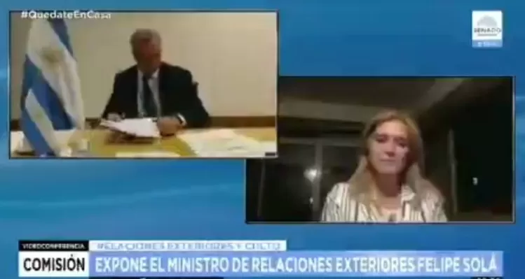 Elías de Pérez acusó a Felipe Solá de insultarla durante una reunión virtual