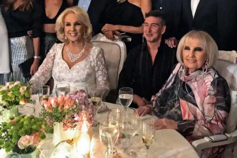 MUY CERCANAS. Mirtha y Goldy Legrand se hablaban todos los días. 