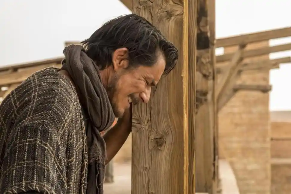 EL APOSTOL PEDRO. El actor Petronio Gontijo interpreta el difícil rol.