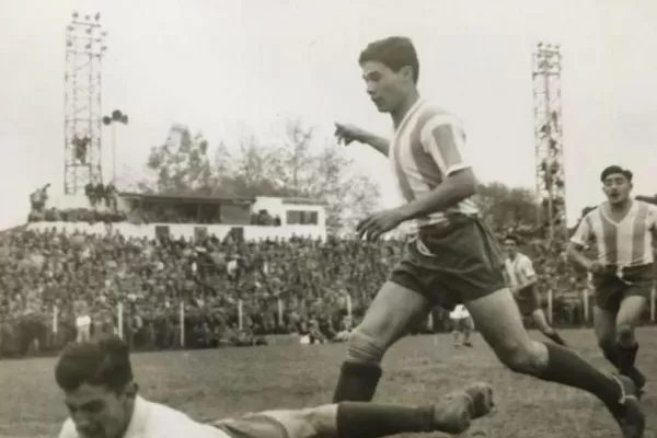 La camiseta celeste y blanca, otra piel para Hugo Ginel