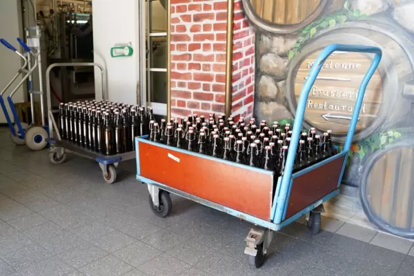 Una empresa alemana regaló 2.600 litros de cerveza en un día