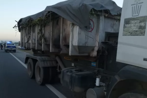 Una mujer murió al chocar contra un camión en la autopista a Famaillá
