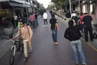 Galería de fotos: retratos del centro de Concepción en el primer día de aislamiento flexibilizado