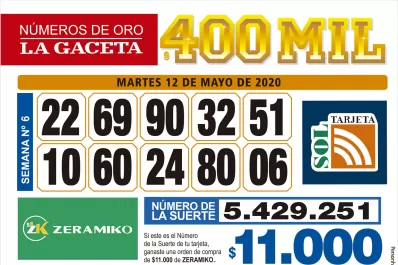 Los Números de Oro de LA GACETA
