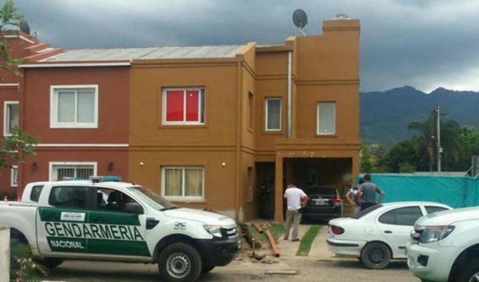 EL OPERATIVO. La casa que Sánchez había alquilado en un barrio privado de Yerba Buena para ocultarse.