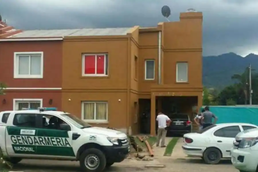 EL OPERATIVO. La casa que Sánchez había alquilado en un barrio privado de Yerba Buena para ocultarse.