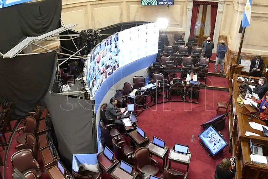 EXTRAORDINARIA. Por un plazo de 60 días, prorrogable, la Cámara alta sesionará de manera remota, cuando resulte neesario por cuestiones de emergencia sanitaria.