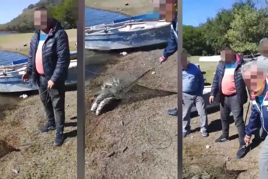 Identificaron a los pescadores que violaron la cuarentena y la veda en El Cadillal