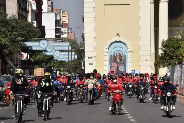 Los motochorros nos están matando, advirtieron los cadetes