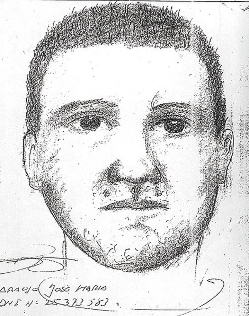 UNA APROXIMACIÓN. Uno de los primeros retratos que se hicieron sobre  el atacante que aterrorizaba a los tucumanos. 