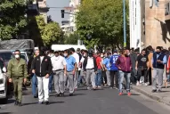 El paro de ómnibus se extiende hasta el lunes