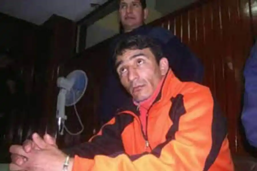 PELIGROSO. “El Loco de Machete” fue uno de los hombres que aterrorizó al sur de la provincia.  