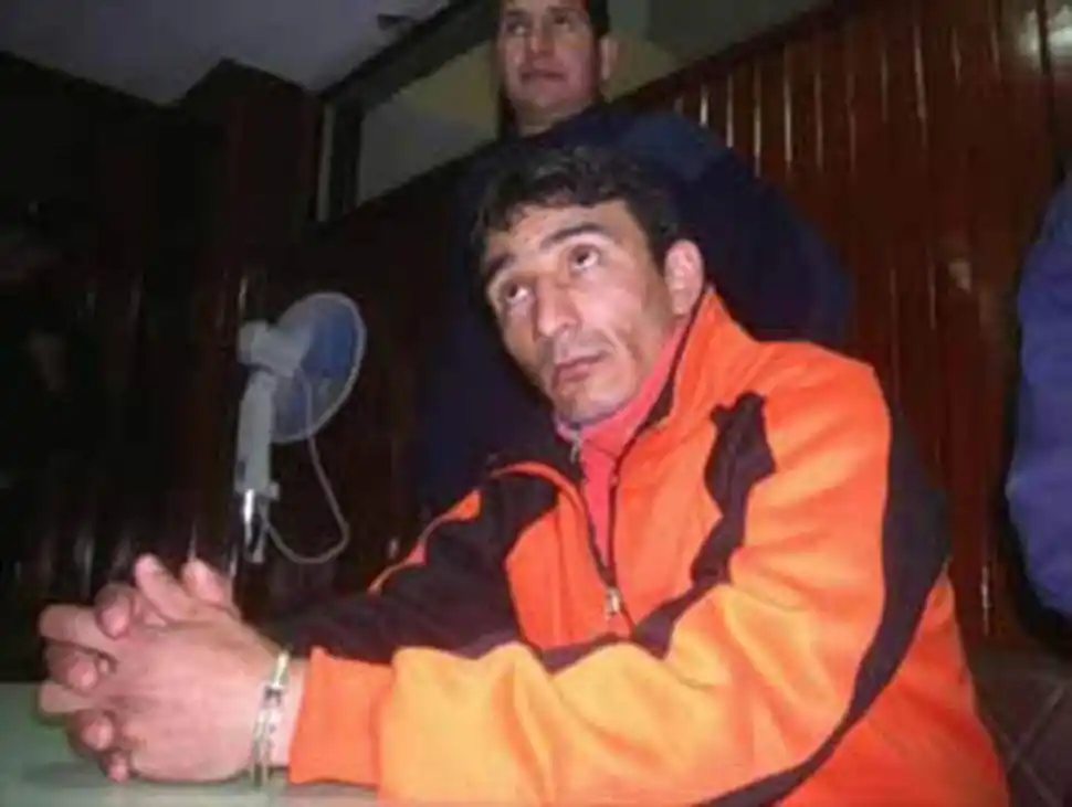 PELIGROSO. “El Loco de Machete” fue uno de los hombres que aterrorizó al sur de la provincia.  