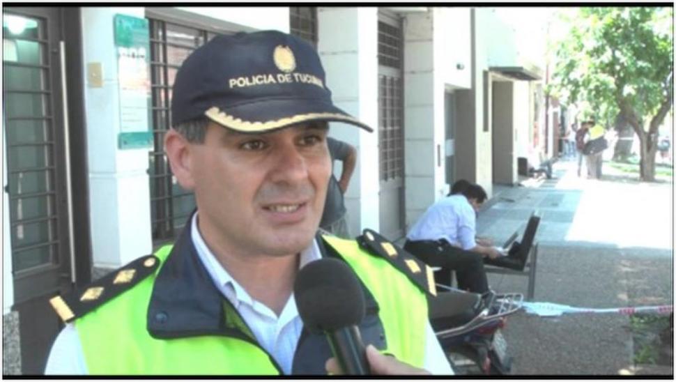 ARDUO TRABAJO. El ex comisario Marcelo Sallas organizó el operativo. la gaceta / foto de jorge olmos sgrosso 