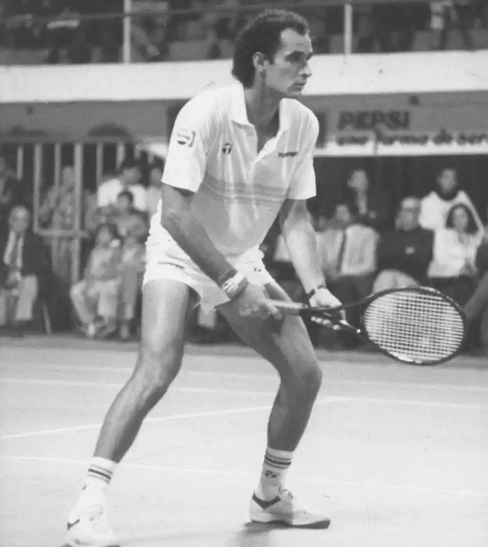 EN CASA. Saad, en una exhibición que se hizo en Floresta, semanas después de su debut en la Davis.