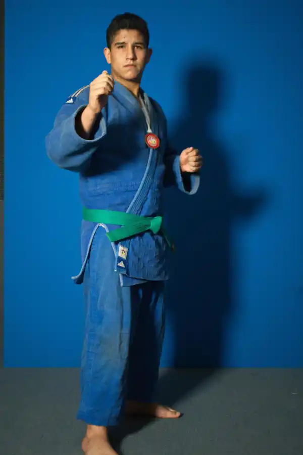 CON PROTOCOLO. Enzo Leiva y los judocas esperan que se levante la prohibición.  