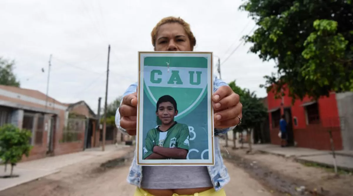 UN NIÑO. Facundo tenía 12 años cuando fue ejecutado por un policía en El Bajo.