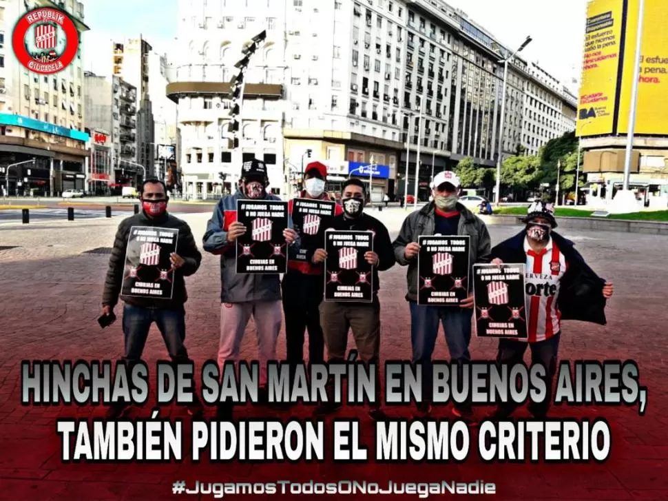 San Martín: el reclamo cruzó los límites de la provincia