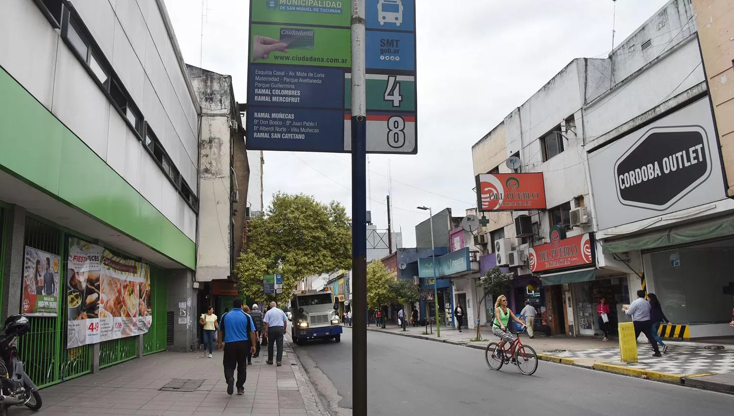 PARO. La medida de fuerza de UTA persiste en Tucumán. Foto / Archivo LA GACETA