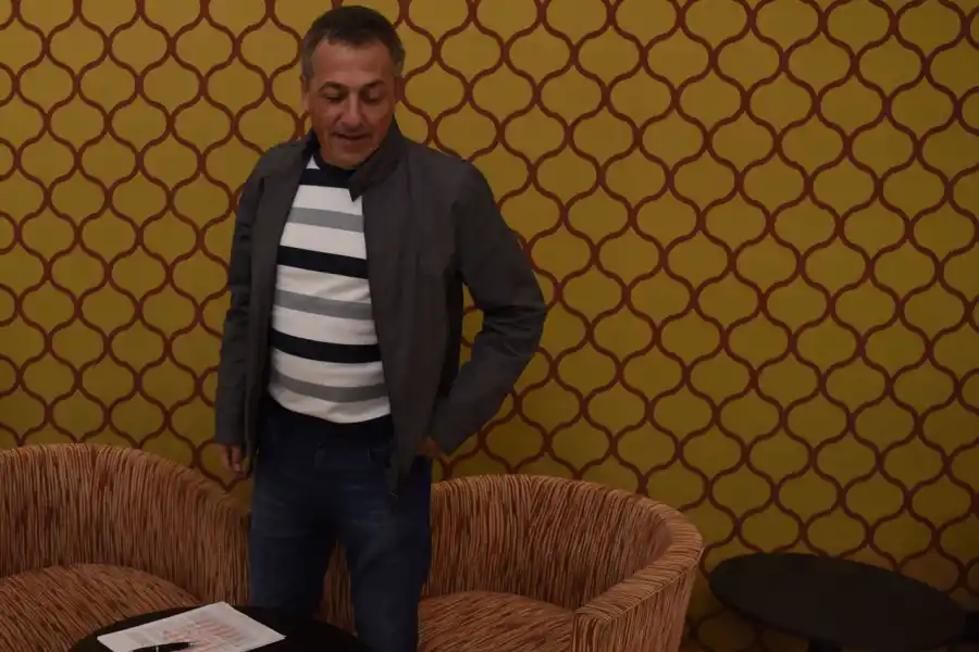 A FONDO. Sagra no saca el pie del acelerador. “Defiendo a mi club”, aseguró.  