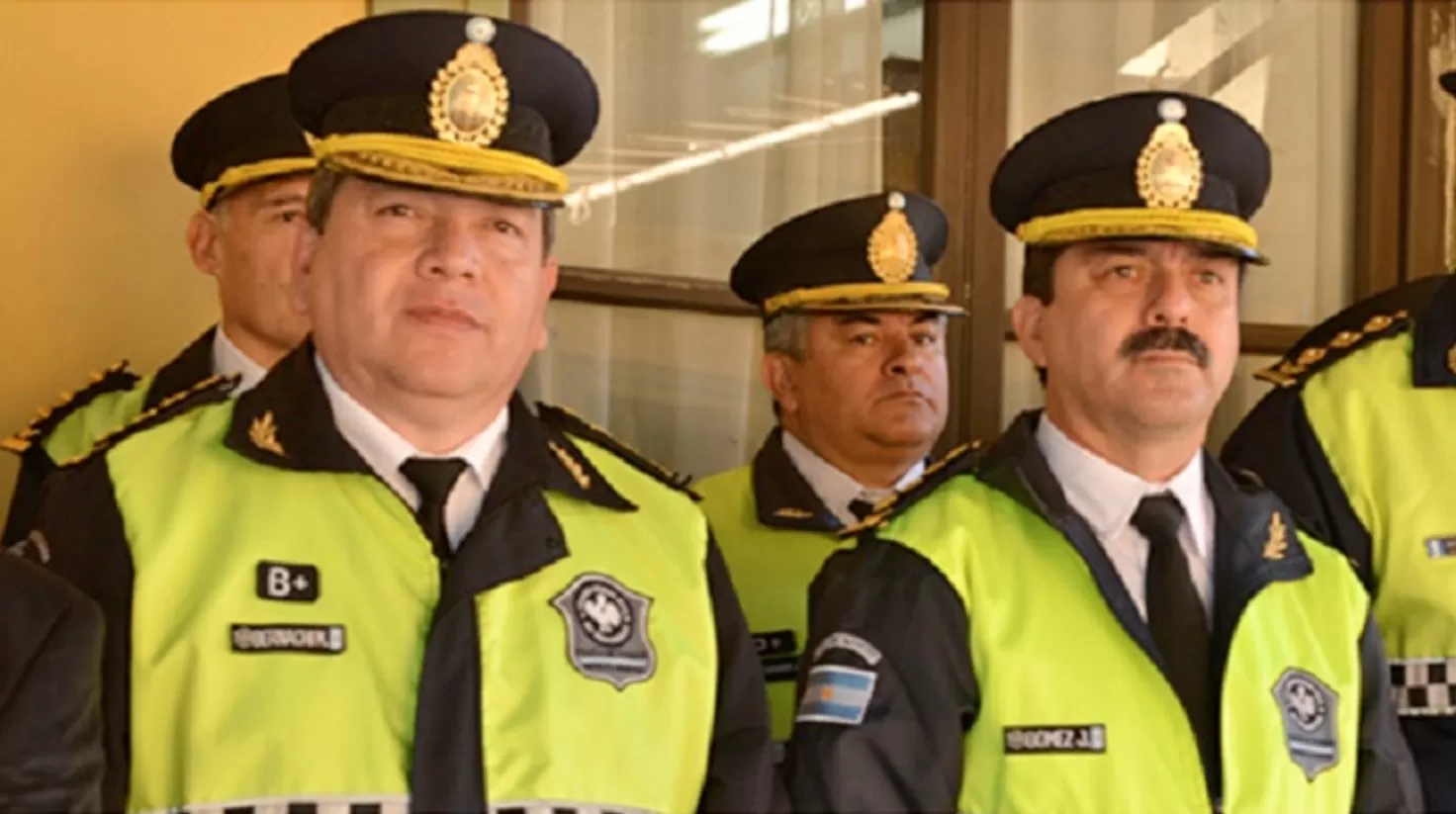 LAS AUTORIDADES. El jefe y el subjefe de la Policía de Tucumán.