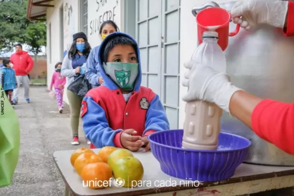 Unicef: aumentaría un 15% la pobreza infantil en la pospandemia