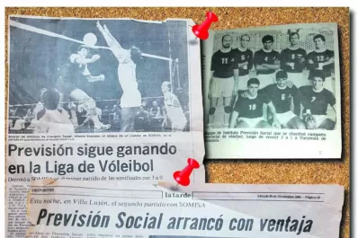 Como Maradona, pero en el voley