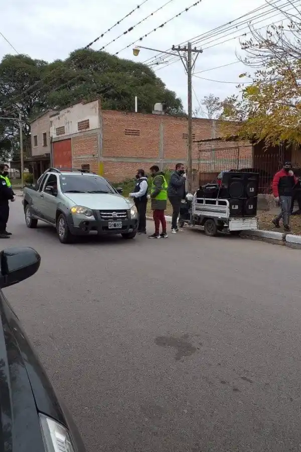 Los vigías salieron a las calles para generar conciencia en los vecinos de Colombres