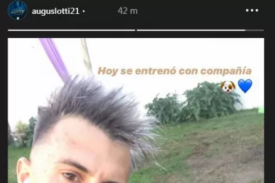 Lotti, con compañero y con look nuevos