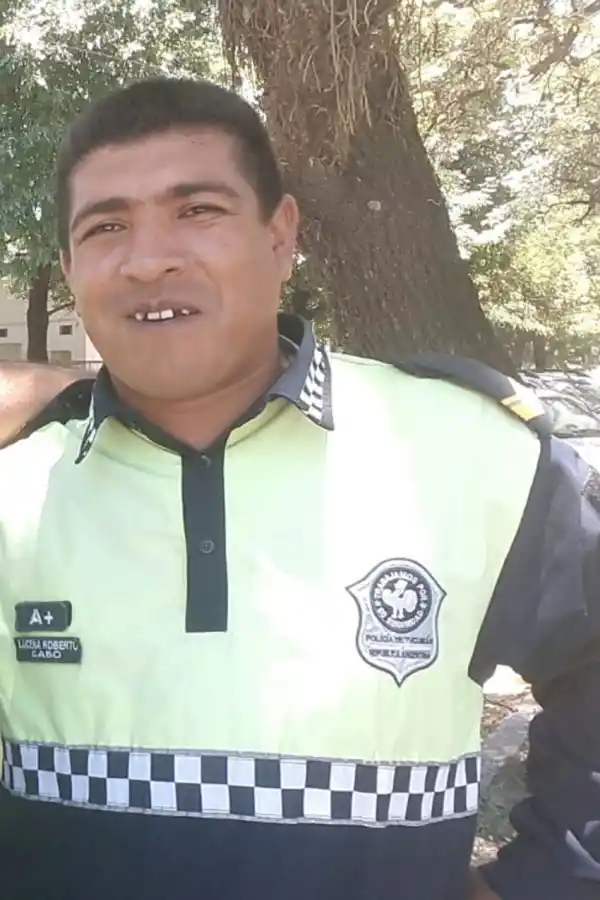 LA VÍCTIMA. El cabo primero Roberto Andrés Lucena estaba gozando de una licencia especial.  