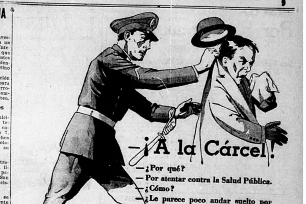 Hojeando el Diario: publicidad, enfermedades, profilaxis y algo más