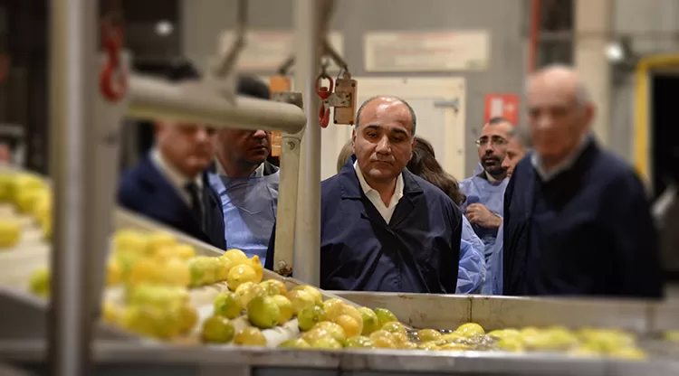 SATISFECHO. Manzur valoró la apertura del mercado chino al limón tucumano. Foto: Comunicación Pública