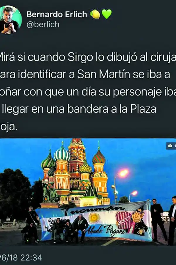 INTERNACIONAL. También representó a los seleccionados en los Mundiales. Este es de 1962.