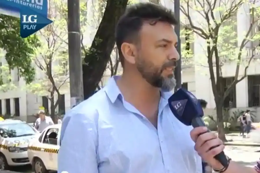 LETRADO. Guagnini, en una entrevista con LG Play. 