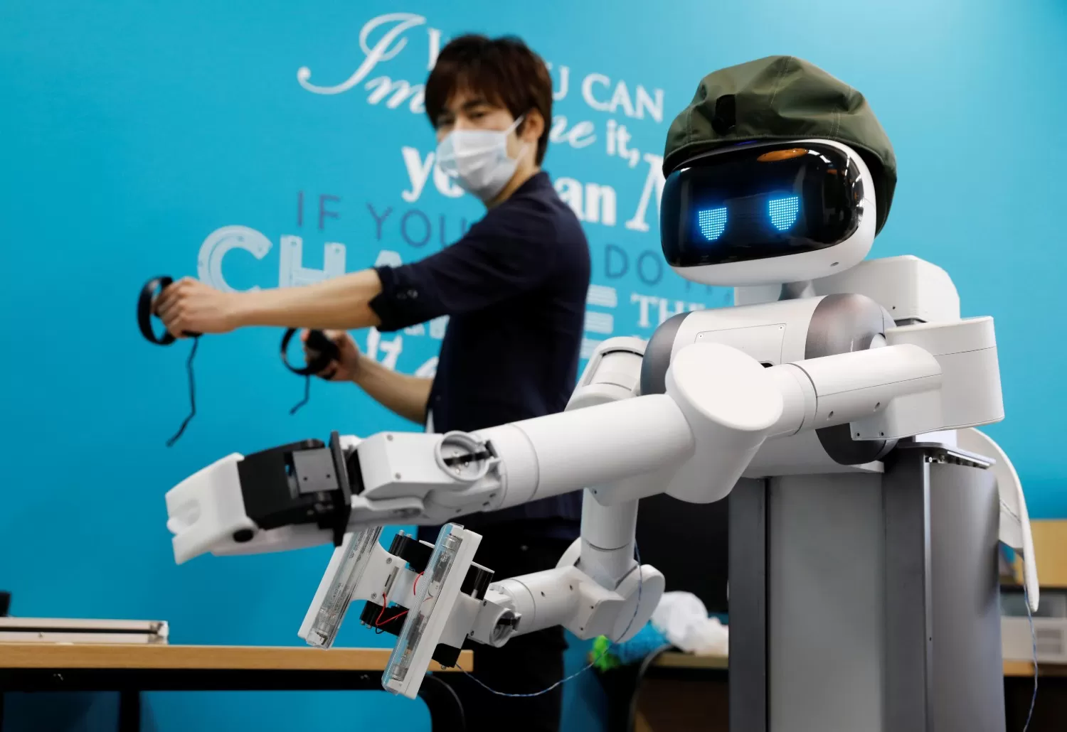 UGO. Si bien no fue creado con esos fines, el robot puede ayudar a luchar contra la pandemia.