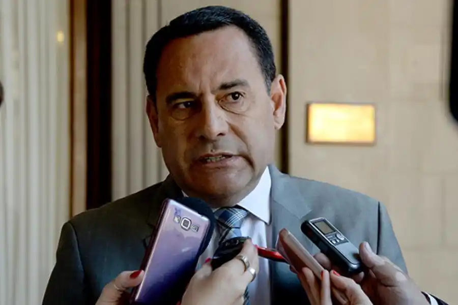 Regino Amado, presidente subrogante de la Legislatura.