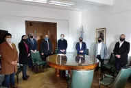 Manzur llevó a cinco intendentes del interior a Buenos Aires para gestionar obras