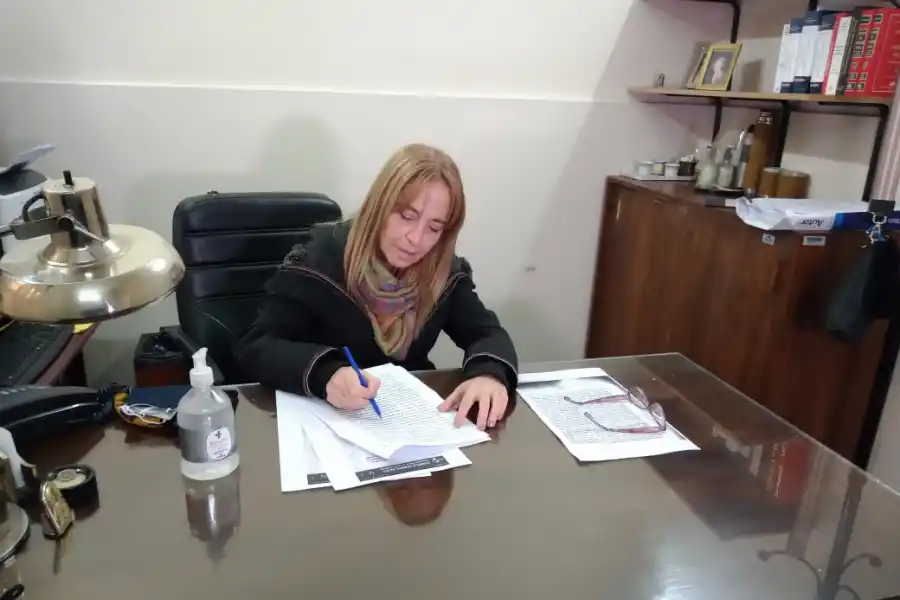 EN SU DESPACHO. La fiscala Posse. Foto: Prensa MPF