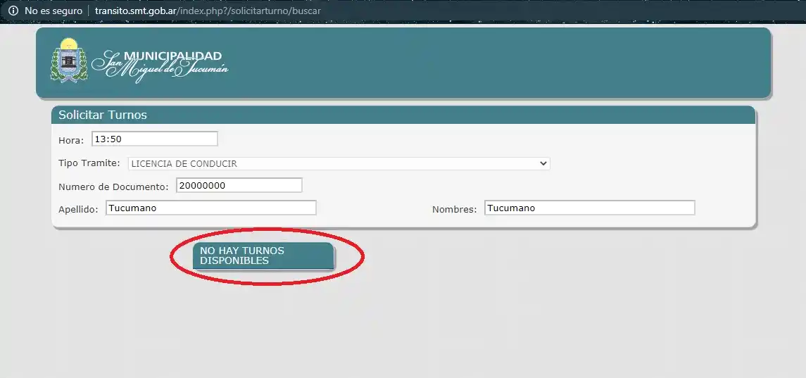 En quioscos te cobran por sacarte el turno para el carné de manejo