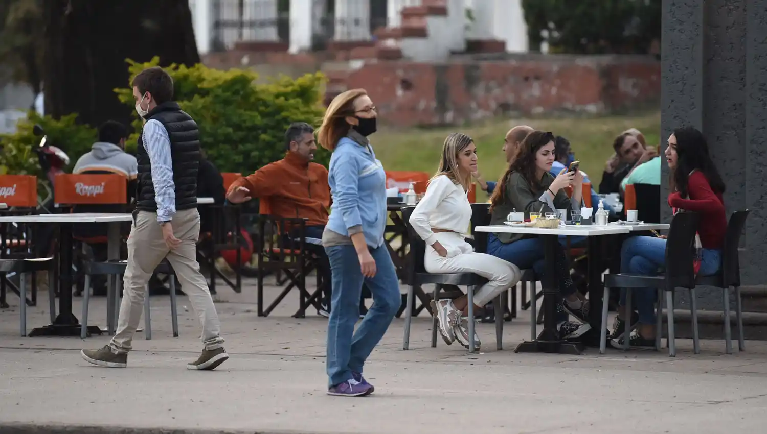 Las cosas cambiaron con la medida de distanciamiento social anunciada por el jefe de Estado. LA GACETA / FOTO DE ANALÍA JARAMILLO 
