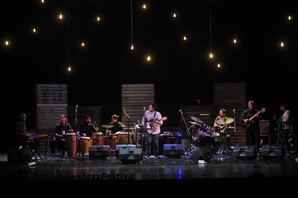 Leo Villagra, en concierto.