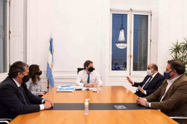 Los encuentros con Cafiero y con Rossi