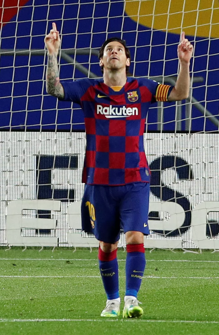 UNO MÁS.  Lionel Messi marcó de penal en el triunfo por 2 a 0 de Barcelona sobre  Leganés. 