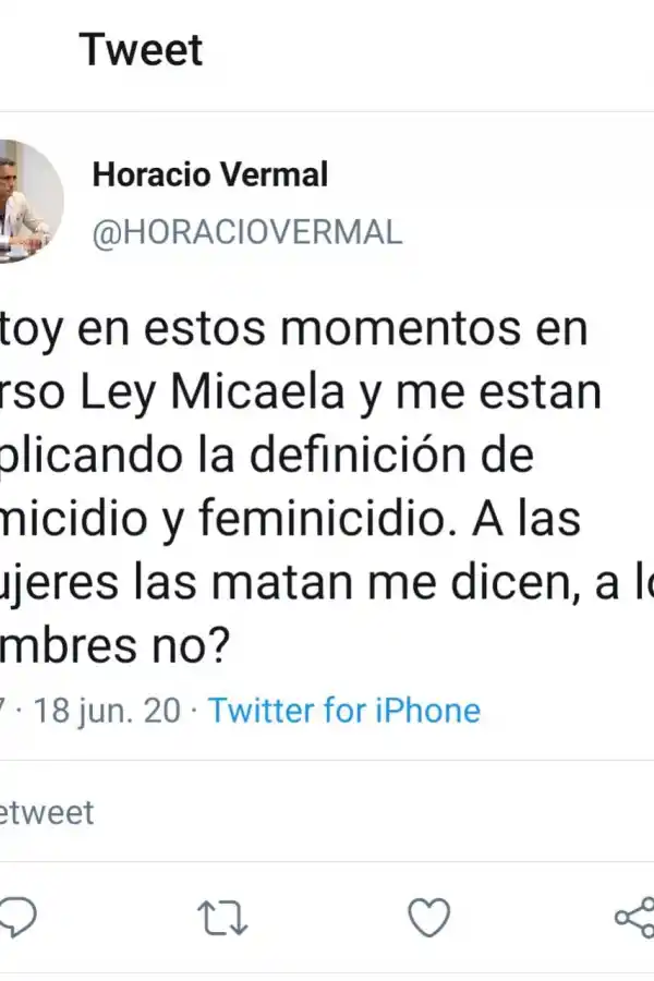 Un legislador, en la capacitación por la Ley Micaela: a las mujeres las matan, ¿a los hombres no?