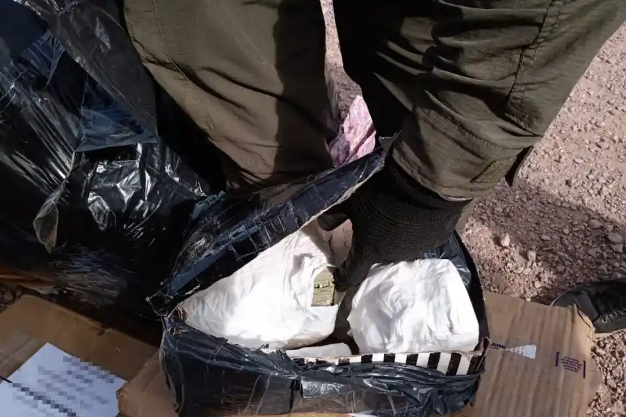 FAJOS. Parte del dinero encontrado. Foto: Prensa GN