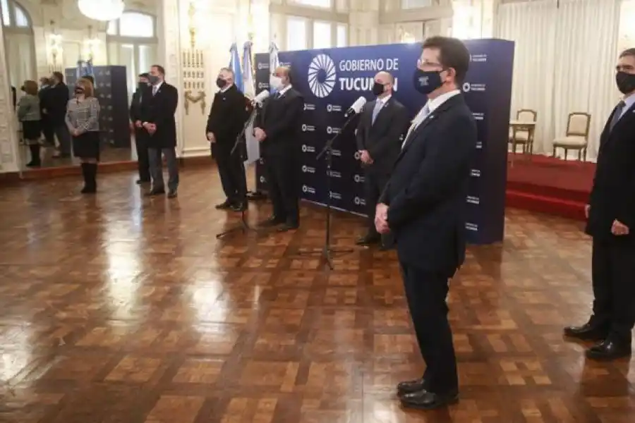 Nadie hubiera pensado esto hace seis meses, dijo Manzur durante el acto de Lealtad a la Bandera 